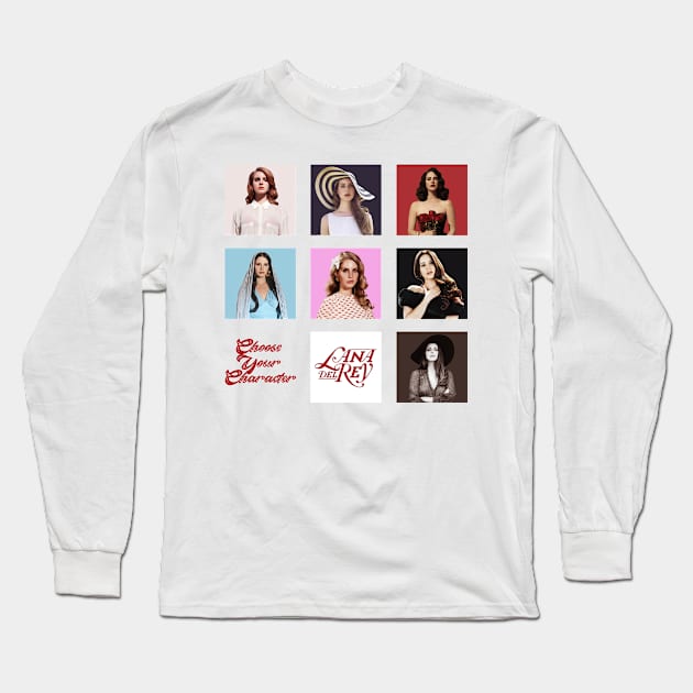 Lana del rey tshirt Long Sleeve T-Shirt by Stupidart1